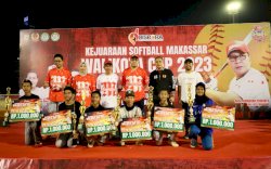 Tim Laston Dinas PU Juara 1 Kejuaraan Softball Makassar Wali Kota Cup 2023