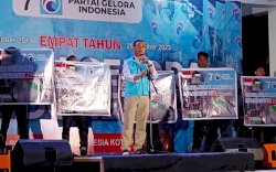 Peringati HUT ke-4 Partai Gelora Indonesia, DPW Sulsel Serukan Palestina Merdeka