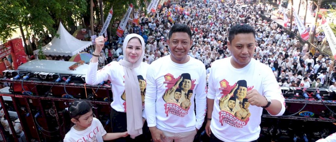 Gelar Jalan Santai, Najmuddin Dapat Rekor Dunia Dari MURI!