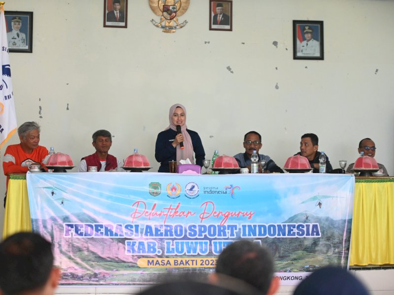 Federasi Aero Sport Indonesia Kabupaten Luwu Utara Resmi Dikukuhkan