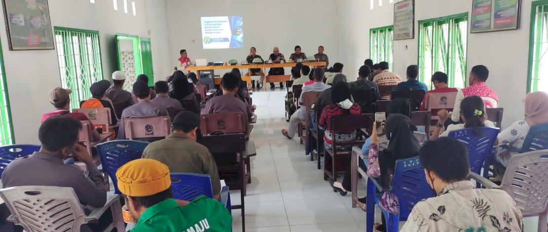 Diskominfo-SP melakukan sosialisasi Bijak bersosial media di Balai Penyuluhan Pertanian (BPP) Kecamatan Sukamaju, belum lama ini.