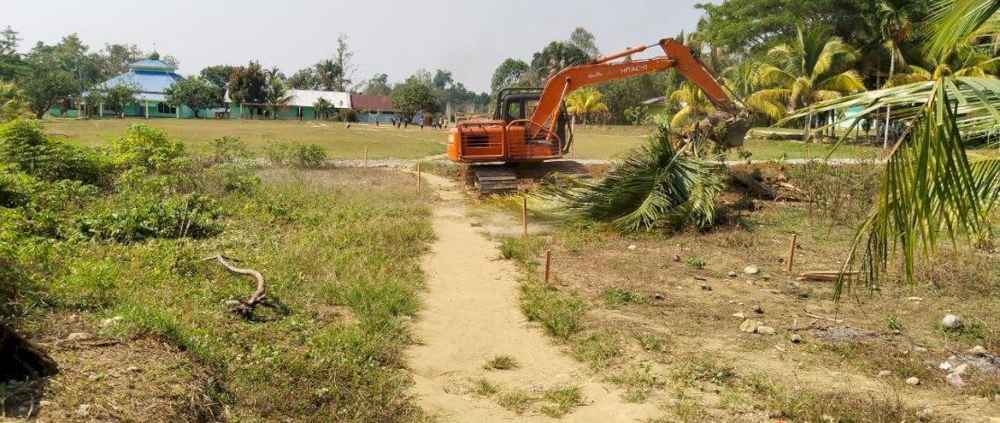 Lokasi pembangunan rusun pesantren aspirasi Muhammad Fauzi.