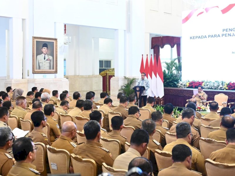 Pj Bupati Takalar Hadiri Rapat Koordinasi Bersama Presiden RI 