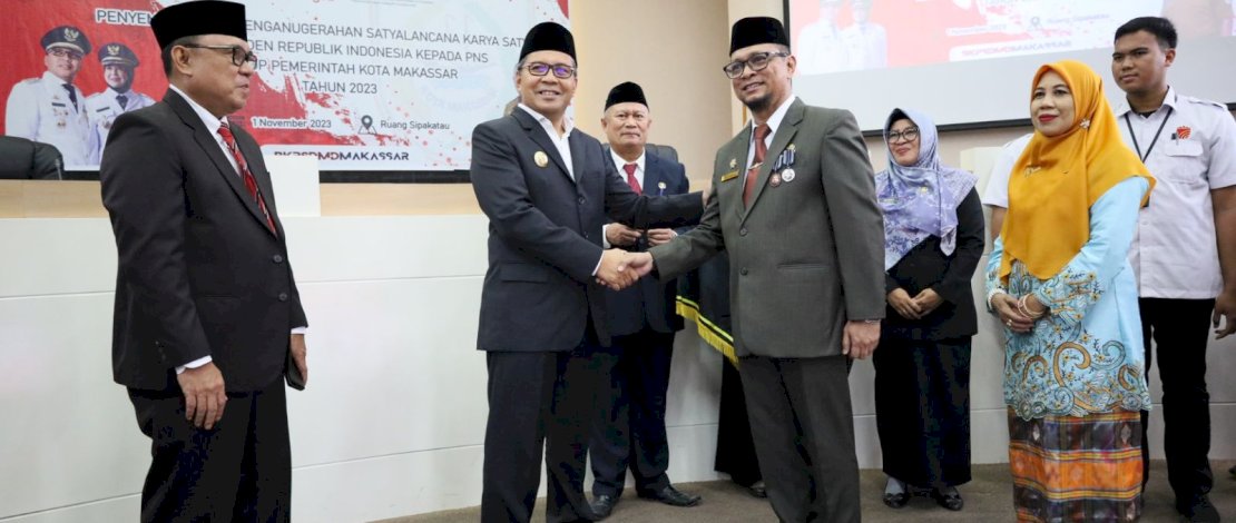 196 ASN Pemkot Makassar Raih Penghargaan Satyalencana Karya Satya, Ini Arahan Danny Pomanto