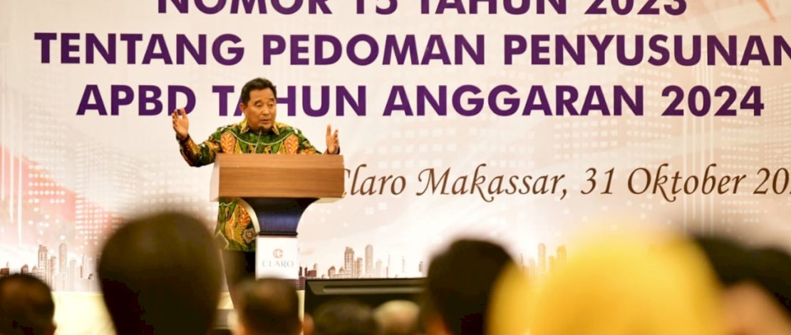 Pemprov Sulsel Gelar Sosialisasi Penyusunan APBD Tahun Anggaran 2024