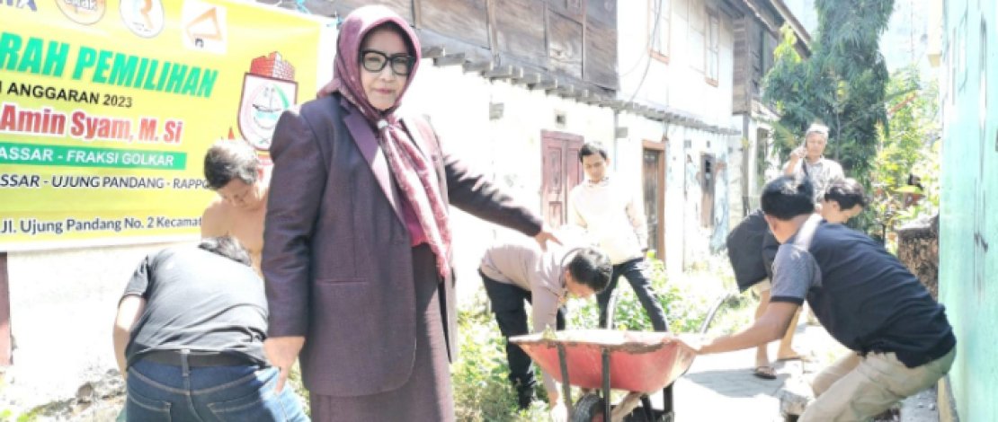 Apiaty Amin Syam Harap Infrastruktur Lorong Segera Diperbaiki