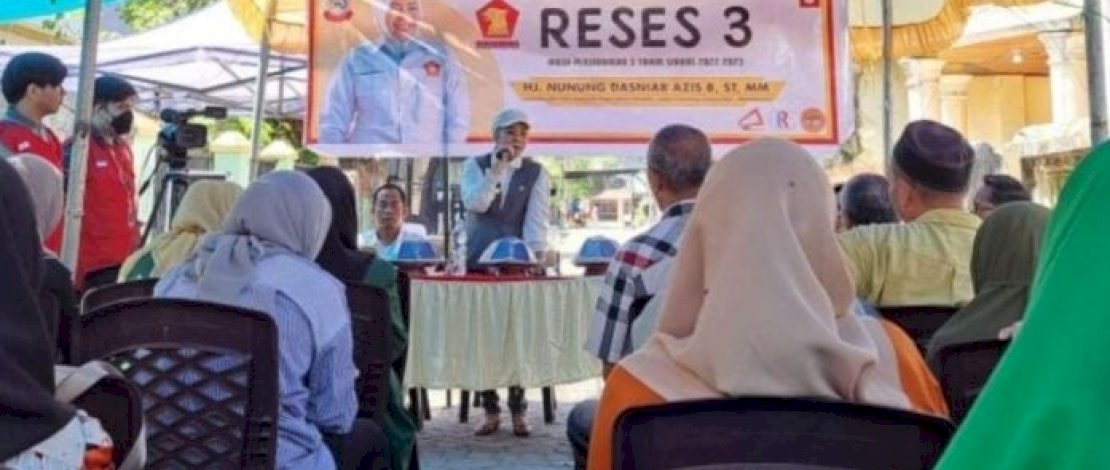 Nunung Dasniar Terima Keluhan Warga soal Jalan dan Drainase di Reses Ketiga Masa Persidangan di Makassar