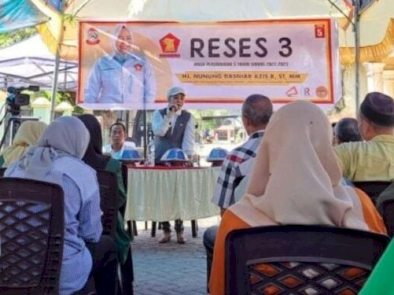 Nunung Dasniar Terima Keluhan Warga soal Jalan dan Drainase di Reses Ketiga Masa Persidangan di Makassar