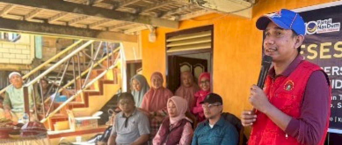 Reses di Barrang Caddi, Warga Minta Dermaga dan Pemecah Ombak ke Rudianto Lallo