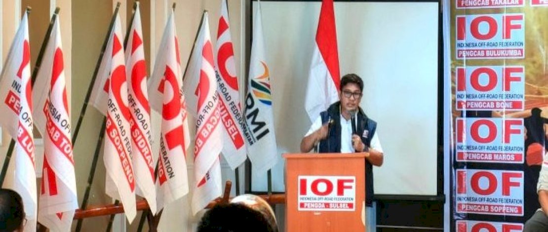 Adi Rasyid Ali Kembali Terpilih Pimpin IOF Sulsel