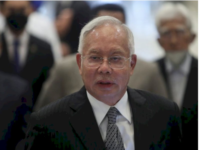 Positif Covid-19, Mantan Perdana Menteri Malaysia Najib Razak  Dirawat di Rumah Sakit