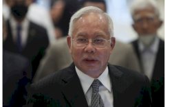 Positif Covid-19, Mantan Perdana Menteri Malaysia Najib Razak  Dirawat di Rumah Sakit