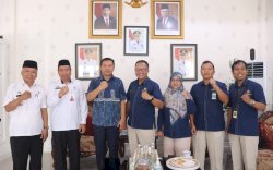 Terima Kunjungan KPKNL Makassar, Bupati Basli Ali Imbau Pihak yang Kuasai BMD Segera Mengembalikan