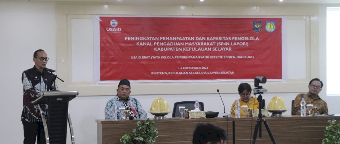 Lokakarya peningkatan pemanfaatan dan kapasitas pengelolaan kanal pengaduan masyarakat melalui Sistem Pengelolaan Pengaduan Pelayanan Publik Nasional - Layanan Aspirasi dan Pengaduan Online Rakyat (SP4N LAPOR). Lokakarya peningkatan pemanfaatan dan kapasitas pengelolaan kanal pengaduan masyarakat melalui Sistem Pengelolaan Pengaduan Pelayanan Publik Nasional - Layanan Aspirasi dan Pengaduan Online Rakyat (SP4N LAPOR).