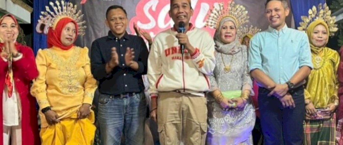 Rudianto Lallo Berbaur dengan Warga pada Pesta Rakyat Bitoa
