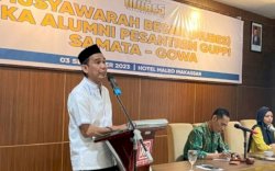 Ketua DPRD Makassar Rudianto Lallo Pimpin IKA Pesantren Guppi Samata