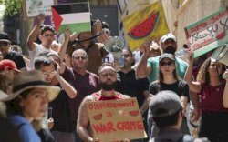 Polisi Turki Tembakkan Gas Air Mata ke Massa Pendukung Palestina 