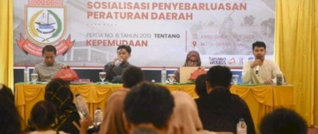 Sekretariat DPRD Makassar Sosialisasikan Perda Kepemudaan
