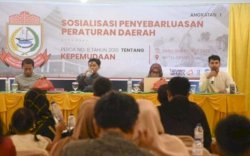 Sekretariat DPRD Makassar Sosialisasikan Perda Kepemudaan