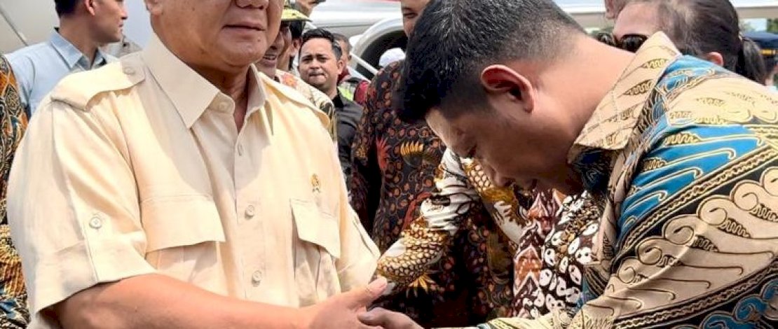 Bakal Calon Presiden Koalisi Indonesia Maju Prabowo Subianto, tiba di Kota Makassar, Sulsel, Sabtu, 4 November 2023. Bakal Calon Presiden Koalisi Indonesia Maju Prabowo Subianto, tiba di Kota Makassar, Sulsel, Sabtu, 4 November 2023.