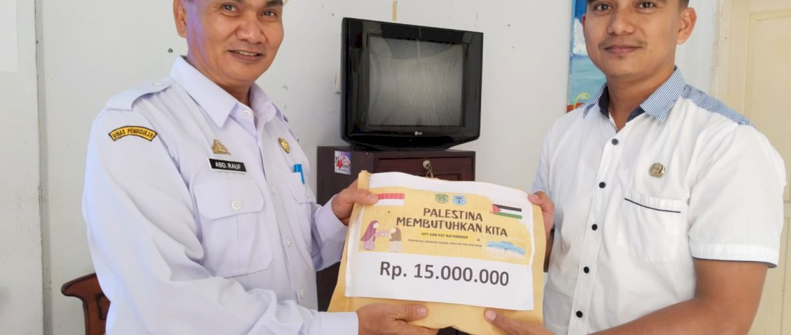 Masya Allah, Warga SD Katokkoan Masamba Sumbang Rp15 Juta buat Palestina