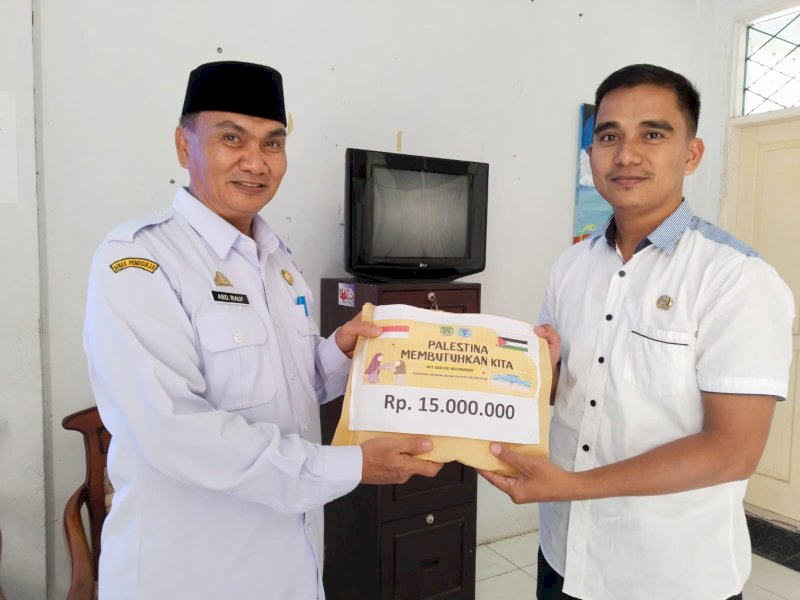 Masya Allah, Warga SD Katokkoan Masamba Sumbang Rp15 Juta buat Palestina