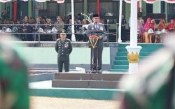 Wali Kota Taufan Pawe Hadiri Peringatan HUT ke-78 TNI di Makodim 1405/Parepare