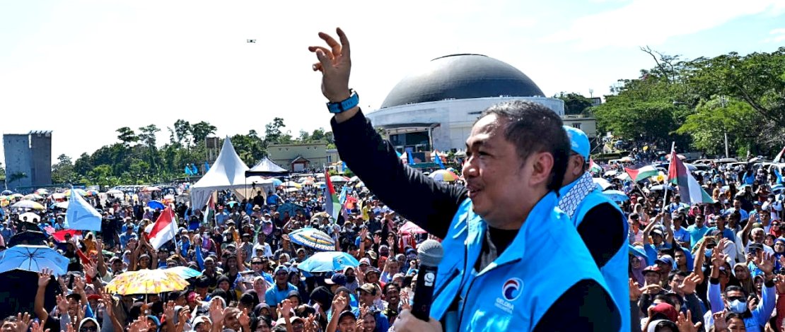 Dari Balikpapan ke Palestina: Ketua Umum Partai Gelora Anis Matta Galang Dana dan Dukungan