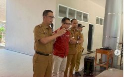 Plt. Camat Bontoala Pantau Latihan Peserta Karnaval Budaya Menyambut HUT Kota Makassar Ke-416