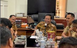 Lurah se Kecamatan Bontoala Hadiri Rakor Persiapan HUT Kota Makassar ke-416