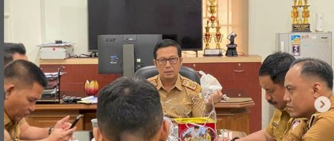 Plt. Camat Bontoala Pimpin Rakor bersama &nbsp;Kasubag dan Kepala Seksi, Sekcam dan Lurah