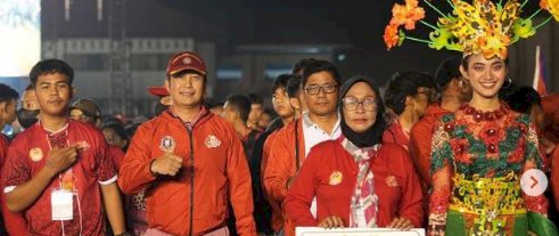 Plt. Camat Bontoala Hadiri Acara Pembukaan PORKOT VII Kota Makassar