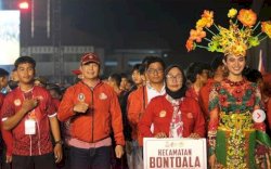 Plt. Camat Bontoala Hadiri Acara Pembukaan PORKOT VII Kota Makassar