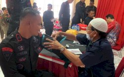 Rangkaian HUT Ke-78 Korps Brimob, Mako Batalyon C Pelopor Sukses Raih 254 Kantong Darah pada Kegiatan Donor Darah