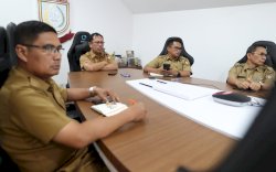 Sekda Kota Makassar Hadiri Rakor Pengelolaan Sampah Stranas PK