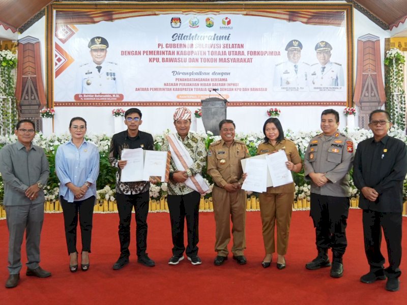 Sukseskan Pemilu dan Pilkada Serentak, Tator dan Torut Pastikan Ketersediaan Anggaran