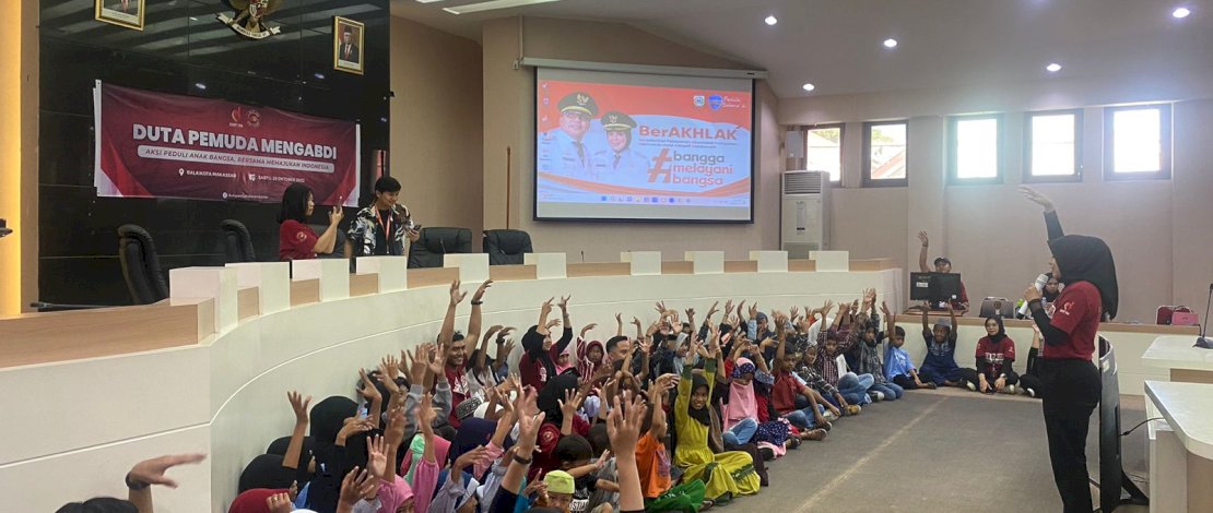 Membentuk Masa Depan: Duta Pemuda Makassar Lakukan Pengabdian bagi Anak Jalanan