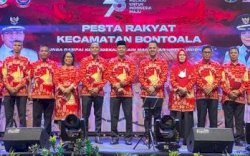 Plt Camat Bontoala Hadiri Malam Puncak Pesta Rakyat,