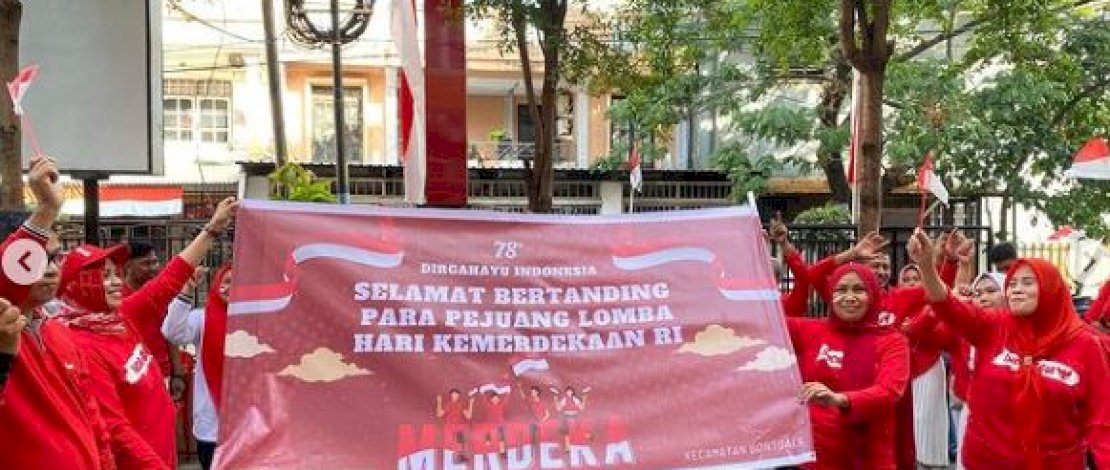 Rayakan HUT RI, Kecamatan Bontoala Gelar Sejumlah Perlombaan