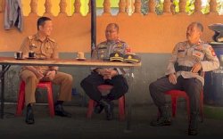 Plt Camat Bontoala Terima Kunjungan Kapolsek