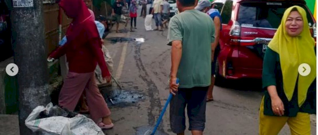 Lurah Bara Baraya Utara Memimpin Giat Sabtu Bersih untuk Menjaga Kebersihan Lingkungan