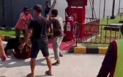 Perkara Antrean SPBU, Sejumlah Pria Duel di SPBU Pinrang 