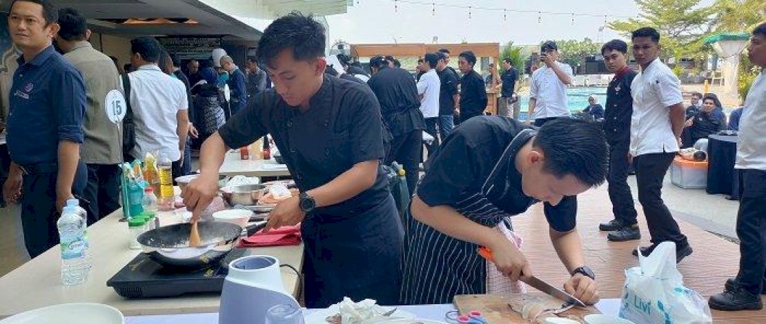 30 Koki Hotel Berkompetisi Ciptakan Menu Olahan Ikan Bandeng