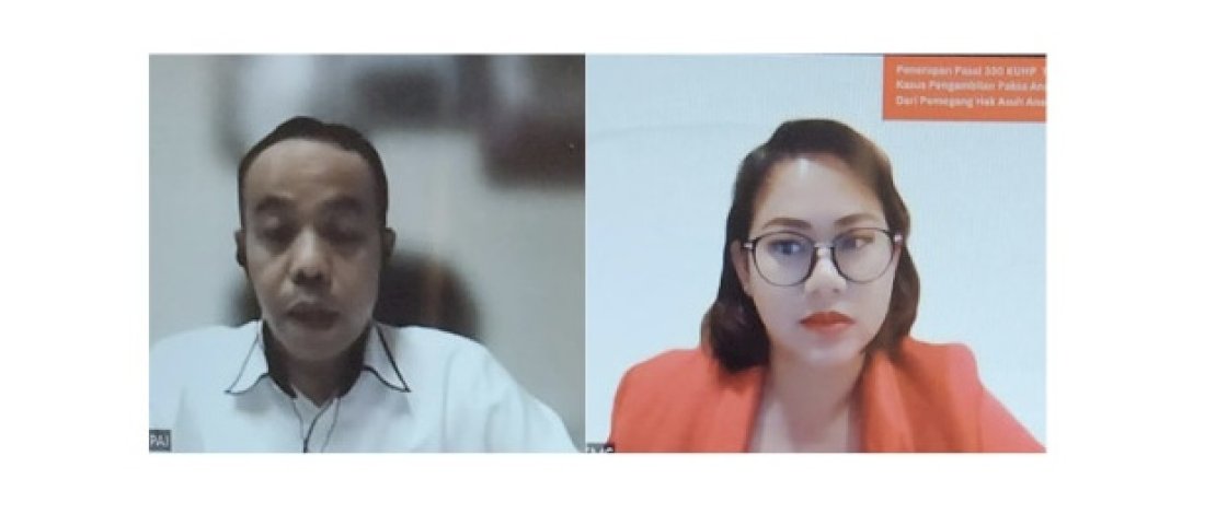 Wakil Ketua Komisi Perlindungan Anak Indonesia dan dr. Aelyn Halim dari Perkumpulan Pejuang Anak Indonesia (PPAI).