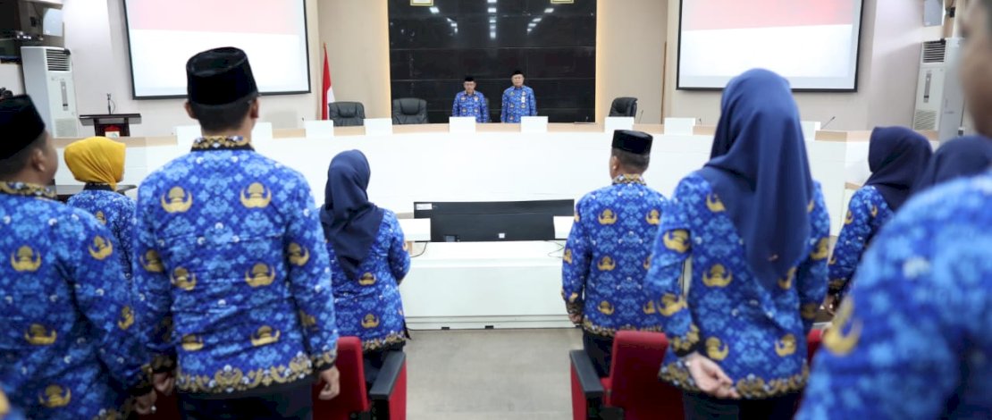 Sekda M Ansar Lantik Pengurus Korpri Unit Kerja Lingkup Kota Makassar 
