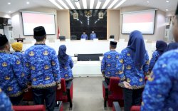 Sekda M Ansar Lantik Pengurus Korpri Unit Kerja Lingkup Kota Makassar 