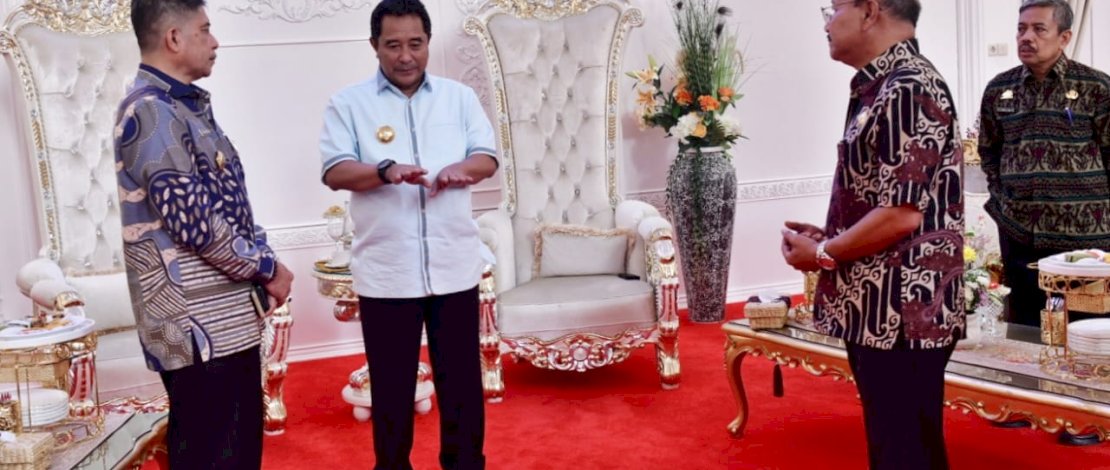  Temui Pj Gubernur Bahtiar, Bupati Jeneponto Laporkan Telah Tandatangani NPHD Pilkada 2024
