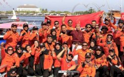 Gelorakan Semangat Indonesia Maju, BPBD Makassar Peringati HUT Kemerdekaan RI Ke 78 