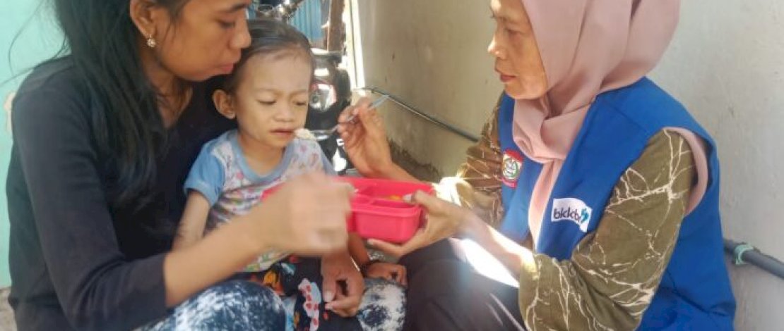 Melalui Program BAAS , Dinas PPKB Makassar Lakukan Pemantauan dan Pemenuhan Asupan Nutrisi bagi Anak Stunting