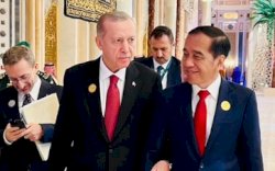 Bertemu Erdogan, Jokowi Janji Wujudkan Kemerdekaan untuk Palestina 